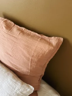 Taies d’oreiller gaze de coton Cimarron (x2)