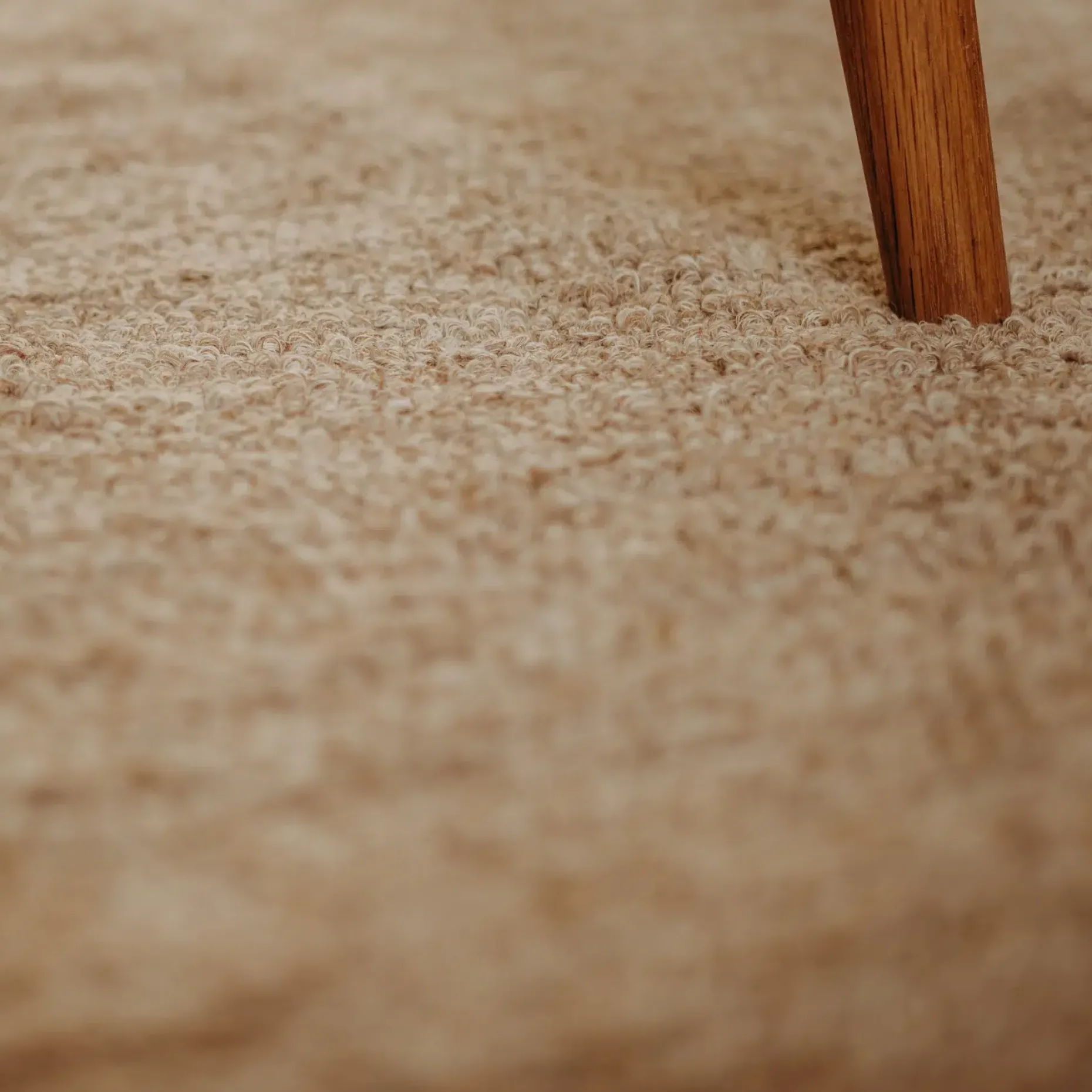 Tapis “Luca” beige – coton recyclé