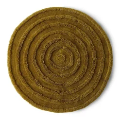 Tapis rond en laine