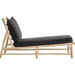 Transat en bambou avec matelas