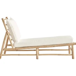 Transat en bambou avec matelas