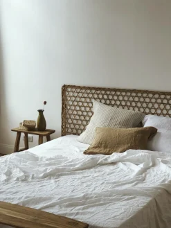 Tête de lit en bambou