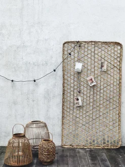 Tête de lit en bambou