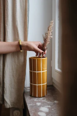 Vase carrelage en céramique