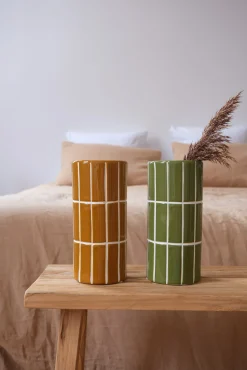 Vase carrelage en céramique