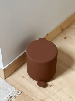 Accessoires de salle de bain terracotta